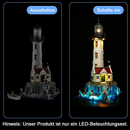 Led Light Kit for Lego Lighthouse Led Lighting Set for Lego 21335 Motorised Lighthouse, Not Include Models - Image 2