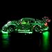 LocoLee Light kit Compatible with Lego 42224 Porsche 911 GT3 R Rexy AO Racing Car - No Actual Model Only Lights, LED Lighting Accessories Compatible with Lego 42224 Porsche 911 (Standard Version)