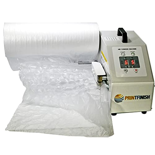 Air Cushion Wrap Roll - Inflatable Bubble And Air Pillow Bags Film - Length 985Ft (Air Bubble Film - Inflatable Bubbles - 16"X13"X2" Core) #TOP4