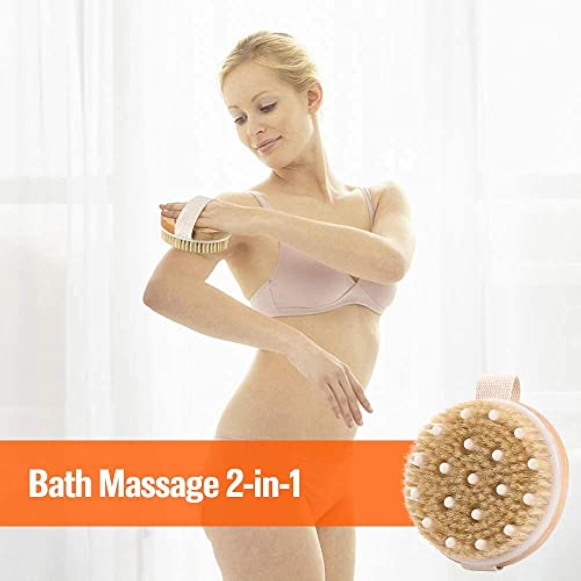 Dry Body Brush for Beautiful Skin