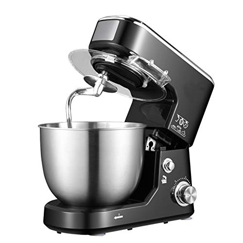 Kuchenmaschine, Home Mini Automatischer Kneter/Fleischwolf/Entsafter/Schneebesen/Toaster, Grosses Fassungsvermögen Gleichmässiges Mischen 3