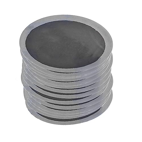 Image of Tire Repair Patch, 200Pcs 32mm 1-1 /4 Inch Rubber Tire Patches Kit, Tyre Puncture Repair Cold Patch Tubeless Patches Tire Tyre Puncture Repair Patch Fast Repair for Car