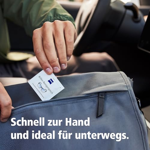 Zeiss Brillen-Reinigungstücher 200 Stück (einzeln verpackt) – Ansicht 4