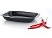 Russell Hobbs Asador con Tapa CW11491 con Esmalte vítreo, 36 cm, Negra,...