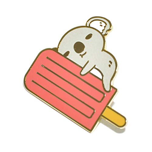 Koala and Pink Ice Pop Enamel Pin