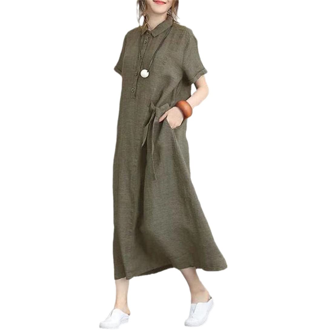 Robe d'été décontractée confortable pour femme active taille XXL - 5