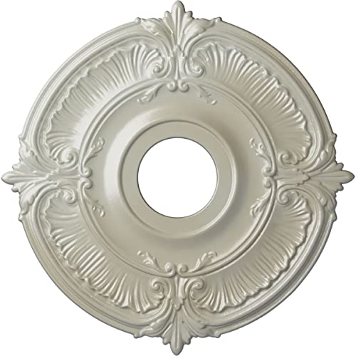 Image of Ekena Millwork CM18ATFBSDecorative Ceiling Medallions Modeled After Original Historical Patterns & Designs, Flash Blue