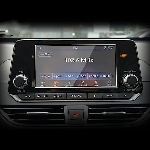 Film de protection d'écran LCD en verre trempé pour GPS Teana 2019