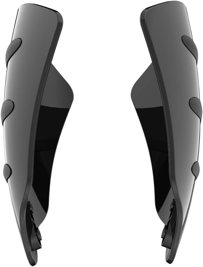 Advanblack Color Matched Handguards for Harley 2025 Road Glide Touring Street Glide Road King Electra Glide Softail Sportste (Vivid Black)