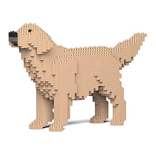 JEKCAGolden Retriever 02S-M03 | Plastic Building Blocks | Age 14+