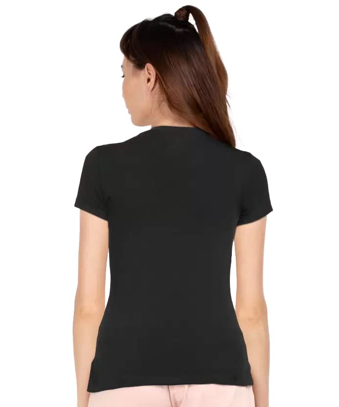 Image of Lyra Women's Cotton Regular Fit T-Shirt