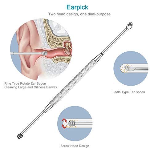 Pingispower Nagelhautzange mit Nagelhautschieber Set, 9 Stück Professionelle Nagelhautentferner Nagelhauttrimmer ＆ Nagelhautschneider, Premium Maniküre-Werkzeugsatz für Zehennägel und Fingernägel