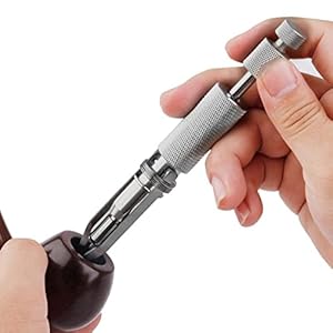 SANZH 3 stuks koolschraper voor pijp, koolstofverwijderaar voor pijpenschraper – roken – reinigingsaccessoires voor het roken