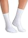 davido Mens crew Socks made italy 100% cotton 8 pairs White size 10-13