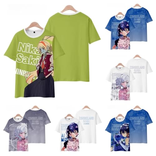 [Lgdhisu] ]rhTK tVc  쏃q 숤 ە tshirts Ci[Vc X|[cVc ]rhTK xW cosplayߑ 敞 (XS,F-1) [sAi]