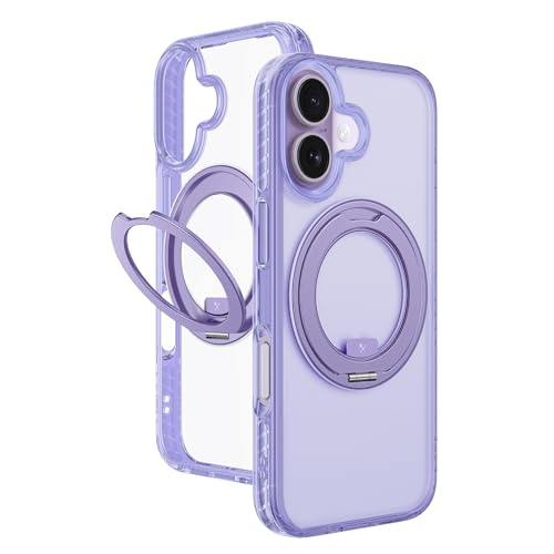 Coque iPhone 17 MagSafe violette pour éviter les bris d'écran