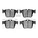 Dynamic Friction Company 5000 Advanced Brake Pads - Ceramic 1551-1872-00-Rear Set For 2016-2022 Mercedes-Benz GLC300, 2017-2018 Mercedes-Benz GLC250, 2019-2020 Mercedes-Benz GLC350e