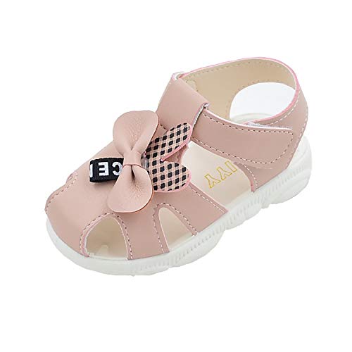 Solaud Baby Girl Summer Sandals, Bowknot Soft Sole non-slip Newborn Toddler Girl Sandals