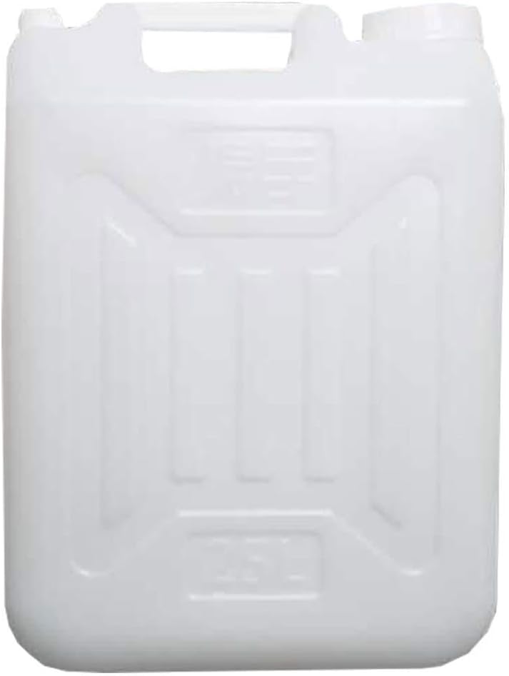25L Camping Water Carrier, Extra Thick Food-Grade Plastic Water Storage Jug for Emergency, Stackable Water Container with Handle for Camping & Hiking