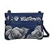 Anna by Anuschka Leather Medium Crossbody, Romantic Rose Blue
