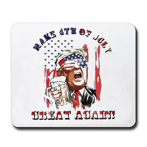FaceYee Trump MAGA Tapis de souris TTrump pour président Tapis de souris Cadeau de vote 24,1 x 20,3 cm 2 pièces Couleur : Trump MAGA