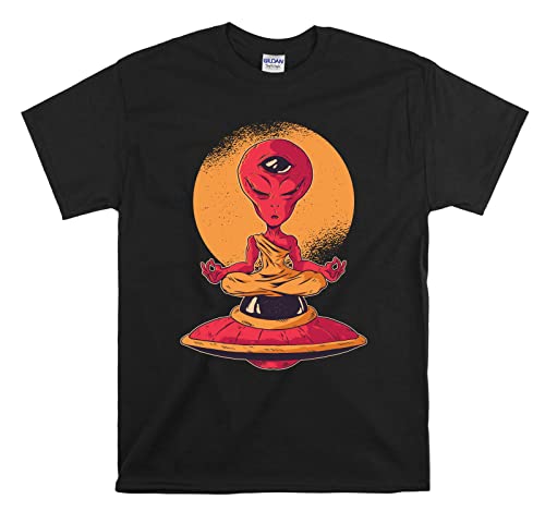 T-shirt Alien Yoga pour vos moments de détente et séances de méditation