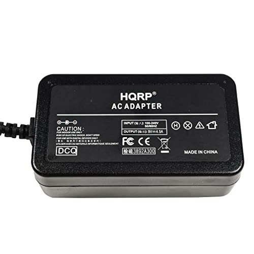 Hqrp Kit Ac Power Adapter And Dc Coupler Compatible With Nikon Eh-5A, Ep-5 D40 D40X D60 D3000 D5000 Digital Camera Plus Euro Plug Adapter #TOP6