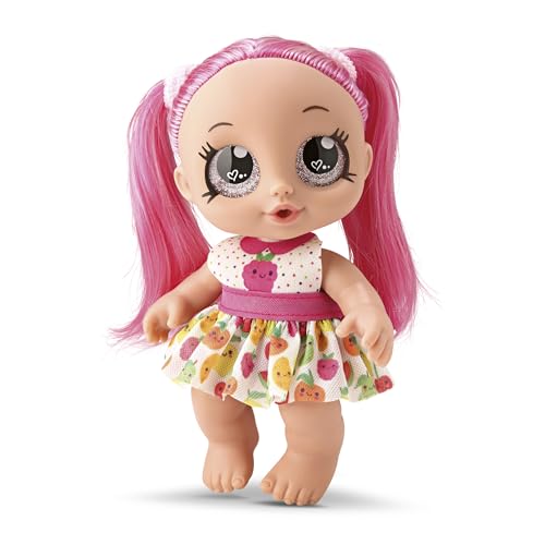 Bambola Boneca Baby Rainbow Frutinhas Morango 21cm