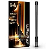 KEYO1E Carbon Fiber Antenna Compatible with 2006-2026 GMC Sierra 1500 & Chevy Silverado 1500/7.9 Inches Flexible Rubber Truck Car Antenna Replacement/Designed for Enhance FM/AM Reception