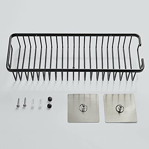 Support de douche adhésif mural blanc idéal pour organiser vos gels douche - 8