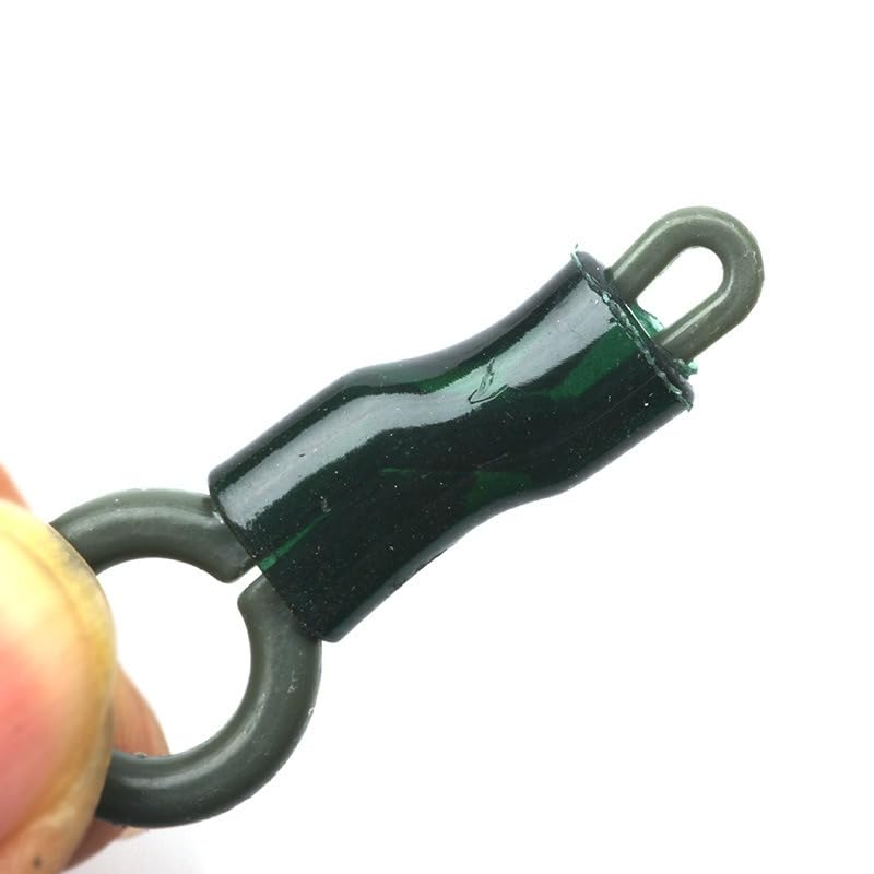 Set de 30 clips de plomo para pesca con tubo miniatura 6