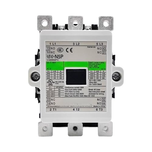 Contacteur AC et DC E5 E6 E7 relais de puissance 220V commande inverseur triphasé