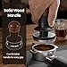 MHW-3BOMBER 51mm Espresso Tamper - 3 Spring Loaded Coffee Tamper with 15lb / 30lbs Replacement Springs - Barista Calibrated Tamper with Sound Feedback - Compatible with 51mm Portafilter T6174T-OS