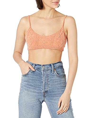 KENDALL + KYLIE Women's Cable Knit Bralette,...