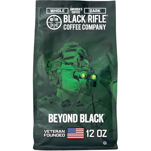 Black Rifle Coffee Company Beyond Black, 12oz Bag, Whole Bean Dar...