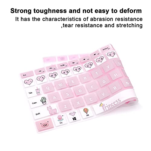 Protector de teclado de silicona para Surface Laptop y Book miniatura 7