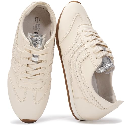 Image of Project Cloud Womens Barefoot Sneakers with Memory Foam & Non Slip (Monica) | Lace Up Shoes for Women - Lightweight Casual Women Footwear Comfortable Fashion Sneakers for Women - Versatile Women Shoes
