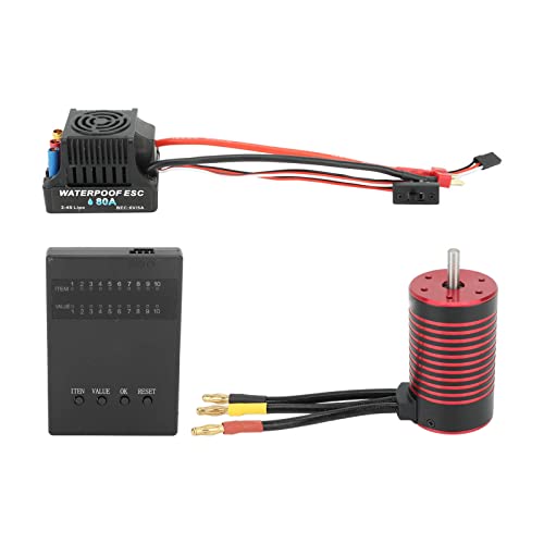 1/8 ブラシレスモーター　ESC セット Amazon.co.jp: ブラシレスモーター ESC コンボセット、1450KV