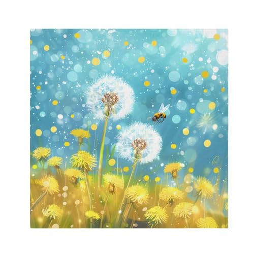 Servilletas de tela con diseño floral pack 6 miniatura 1