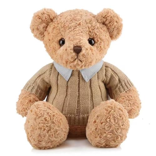 UOAO クマ ぬいぐるみ クマ クッション くま 抱き枕 可愛い 柔らか手触り 動物 もこもこ 添い寝枕 面白い 気持ちいい ギフト 母の日 誕生日 プレゼント お祝い クリスマス カーキ 60cm