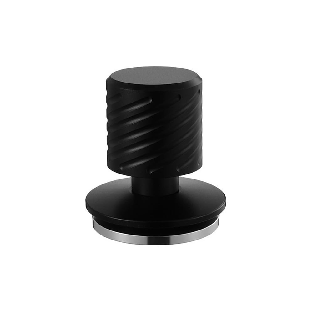 Aundhegrtt Calibrated Constant Force Impact Coffee Tamper Espresso Tamper Spring Loaded with Ripple Base 53mm