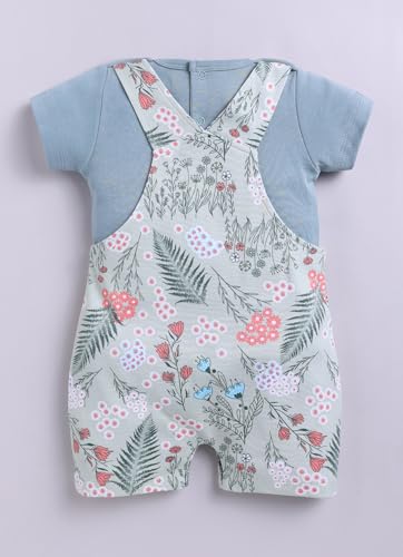 Image of BABY GO 100% Cotton Full Sleeves Dungaree /Overall for Baby Boys and Girls