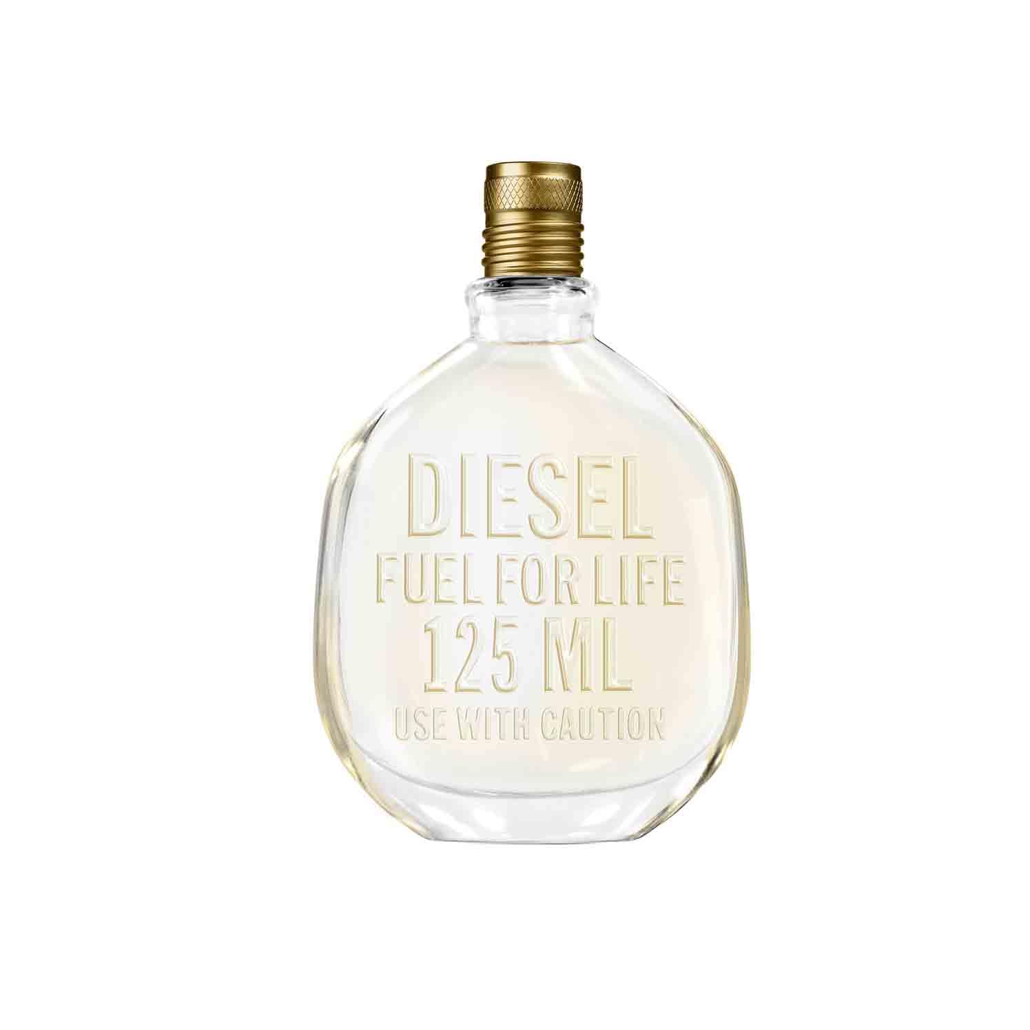 Diesel Fuel for Life Eau de Toilette Uomo, Profumo Uomo Intenso e Legnoso, Fragranza Speziata e Aromatica, Note di Anice Stellato e Lavanda, A Lunga Durata, Profumo di Lusso per Uomo