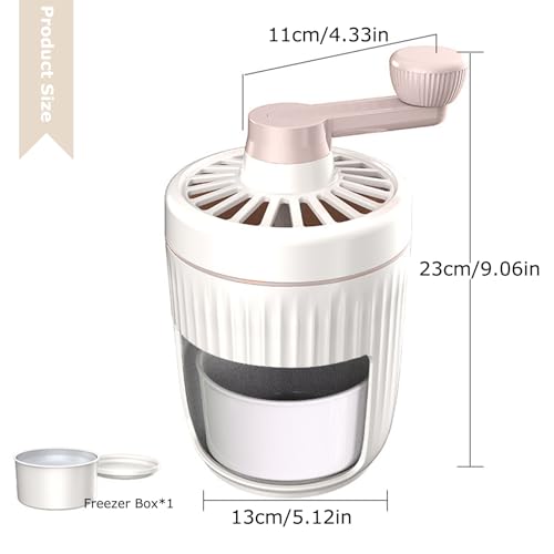 Triturador de hielo manual para granizados instantáneos sin electricidad en la cocina 4