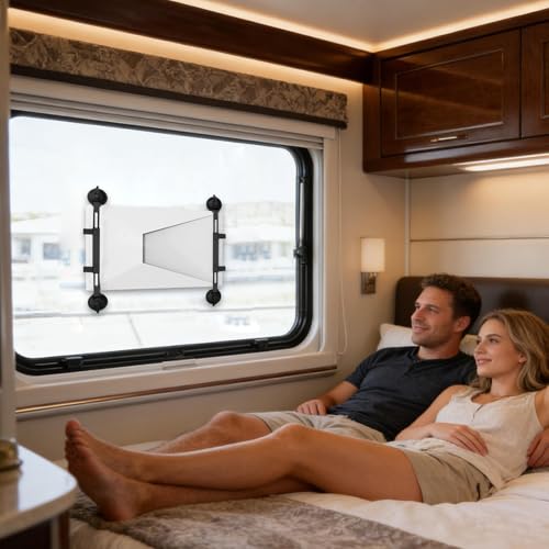 Ventouse Satellite Mini Support anti-vibrations camping-car et maison - 3
