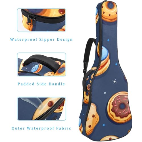 Housse pour guitare électrique et ukulélé Biscuits doux Galaxy anti-rayures - 4