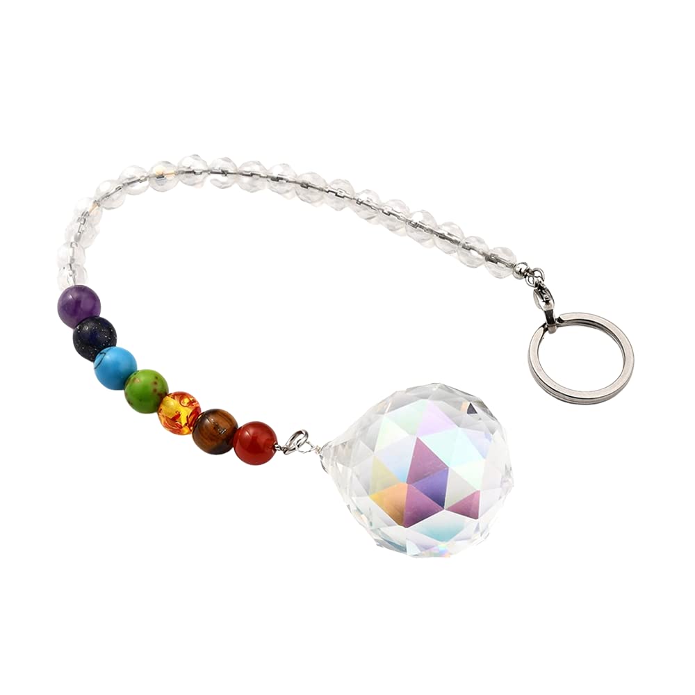 7 Chakra Suncatcher, Ball, Style #1