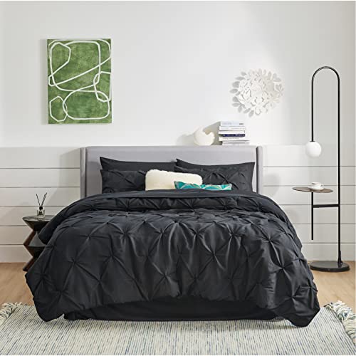 Bedsure-Bedding-Comforter-Sets-Bed-Set-Queen-Black-8-Pieces-Pintuck-Black-Bed-in-A-Bag-with-Comforters-Sheets-Pillowcases-Shams-Kids-Bedding-Set Bedsure-Bedding-Comforter-Sets-Bed-Set-Queen-Black-8-Pieces-Pintuck-Black-Bed-in-A-Bag-with-Comforters-Sheets-Pillowcases-Shams-Kids-Bedding-Set
