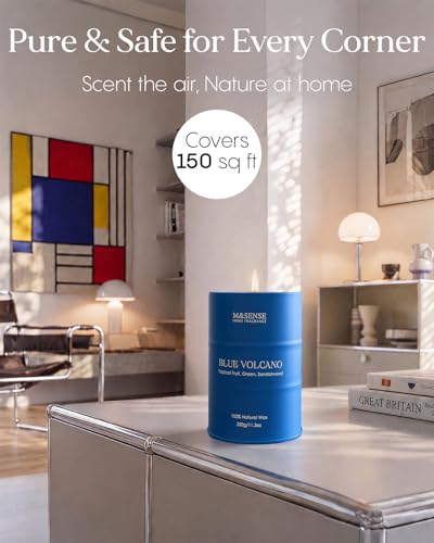 Image of M&SENSE Tropical Fruit Soy Scented Candles Natural Non Toxic,