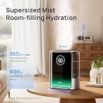 DREO 8L Smart Humidifier Large Room, 80H Runtime, Warm & Cool Mist, HM717S - Image 3